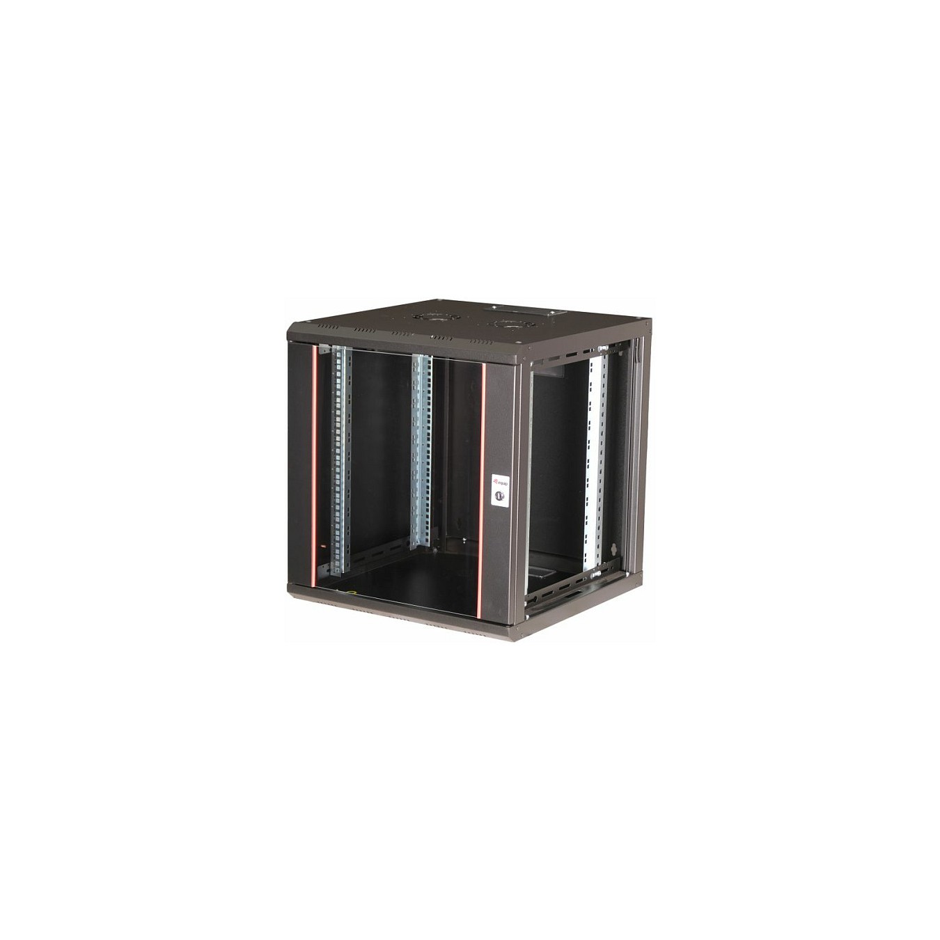Buy 19' Netzwerkschrank Glastür PM 600x600mm 12HE schwarz in Cyprus, Nicosia, Limassol, Larnaka, Pafos