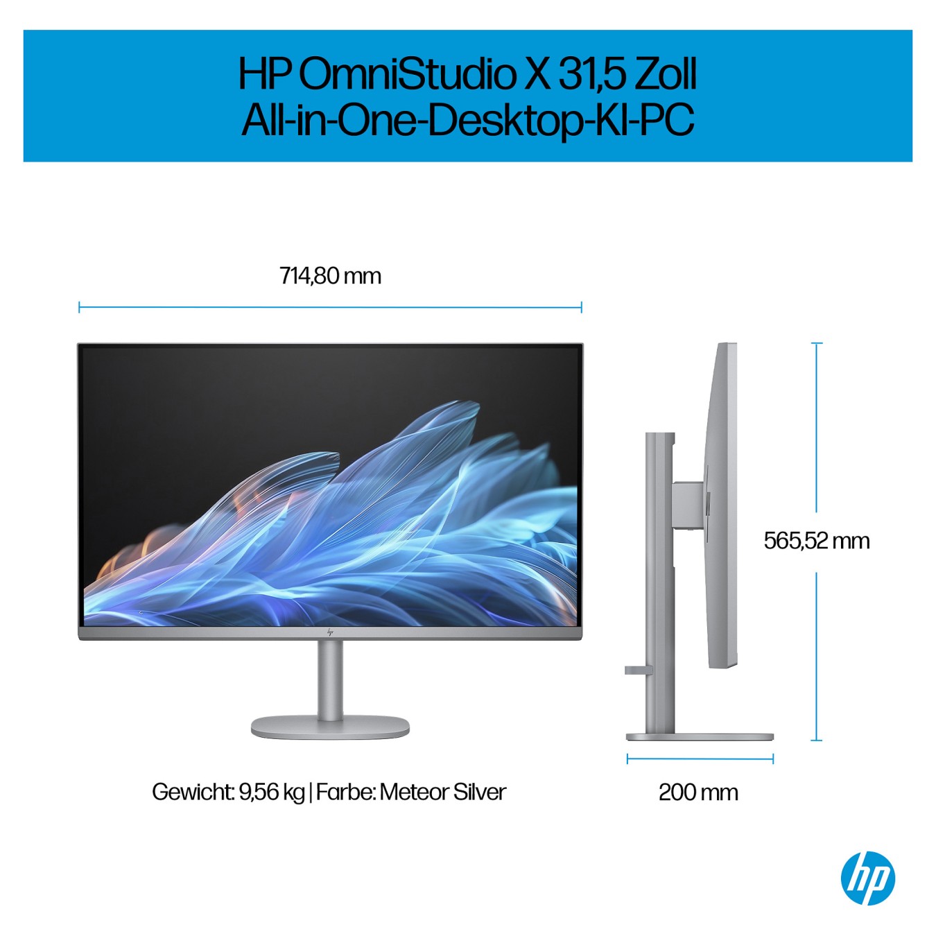 Buy AIO HP OmniStudio X All-in-One PC 32-c0155ng CU5 125H 32GB 1TBSSD W11 Home in Cyprus, Nicosia, Limassol, Larnaka, Pafos