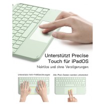 Buy inateck Keyboard iPad 11' iPad Air 4 5Gen Com. QWERTZ green in Cyprus, Nicosia, Limassol, Larnaka, Pafos