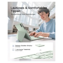 Buy inateck Keyboard iPad 11' iPad Air 4 5Gen Com. QWERTZ green in Cyprus, Nicosia, Limassol, Larnaka, Pafos