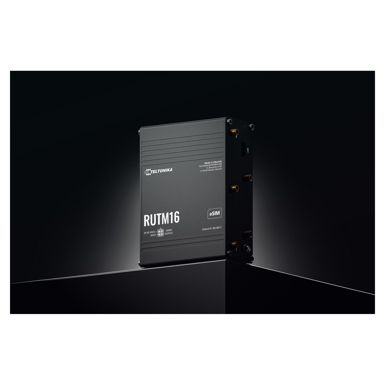 Buy Teltonika · Router · RUTM16 · LTE Global Router CAT6 in Cyprus, Nicosia, Limassol, Larnaka, Pafos