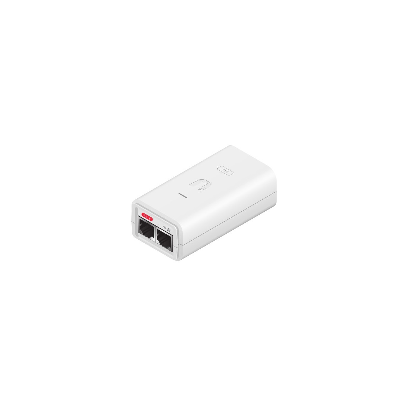 Ubiquiti POE-24-12W-G-WH - 24V PoE Injector - 12W, Gigabit Ethernet, White — Buy in Cyprus with Fast Delivery