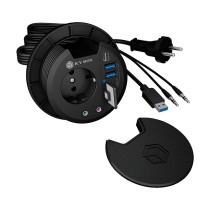 Buy ICY BOX IB-HUB1430-CR USB 3.2 Gen 1 Multiport Tisch Hub in Cyprus, Nicosia, Limassol, Larnaka, Pafos