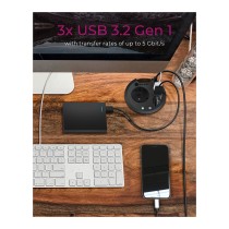 Buy ICY BOX IB-HUB1430-CR USB 3.2 Gen 1 Multiport Tisch Hub in Cyprus, Nicosia, Limassol, Larnaka, Pafos