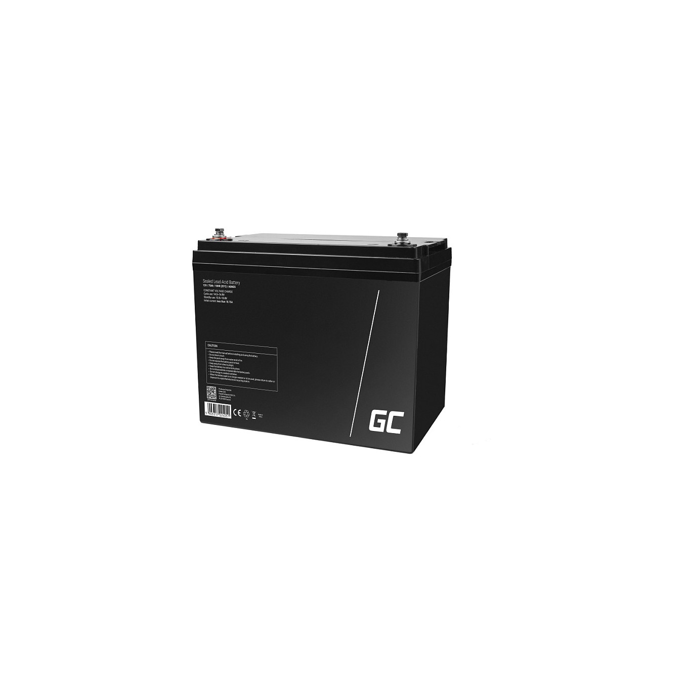 Buy Green Cell AGM25 Plombierte Bleisäure 75Ah 12V in Cyprus, Nicosia, Limassol, Larnaka, Pafos