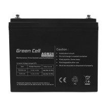 Buy Green Cell AGM25 Plombierte Bleisäure 75Ah 12V in Cyprus, Nicosia, Limassol, Larnaka, Pafos