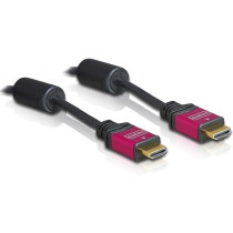 DELOCK HDMI Cable 3.0 m - HDMI Type A Male-to-Male - High Speed, Black — Buy in Cyprus with Fast Delivery