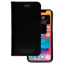 Buy dbramante1928 Lynge - Flip-Hlle fr Mobiltelefon - genarbtes Leder - Schwarz - fr Apple iPhone 12 mini in Cyprus, Nicosia, Li