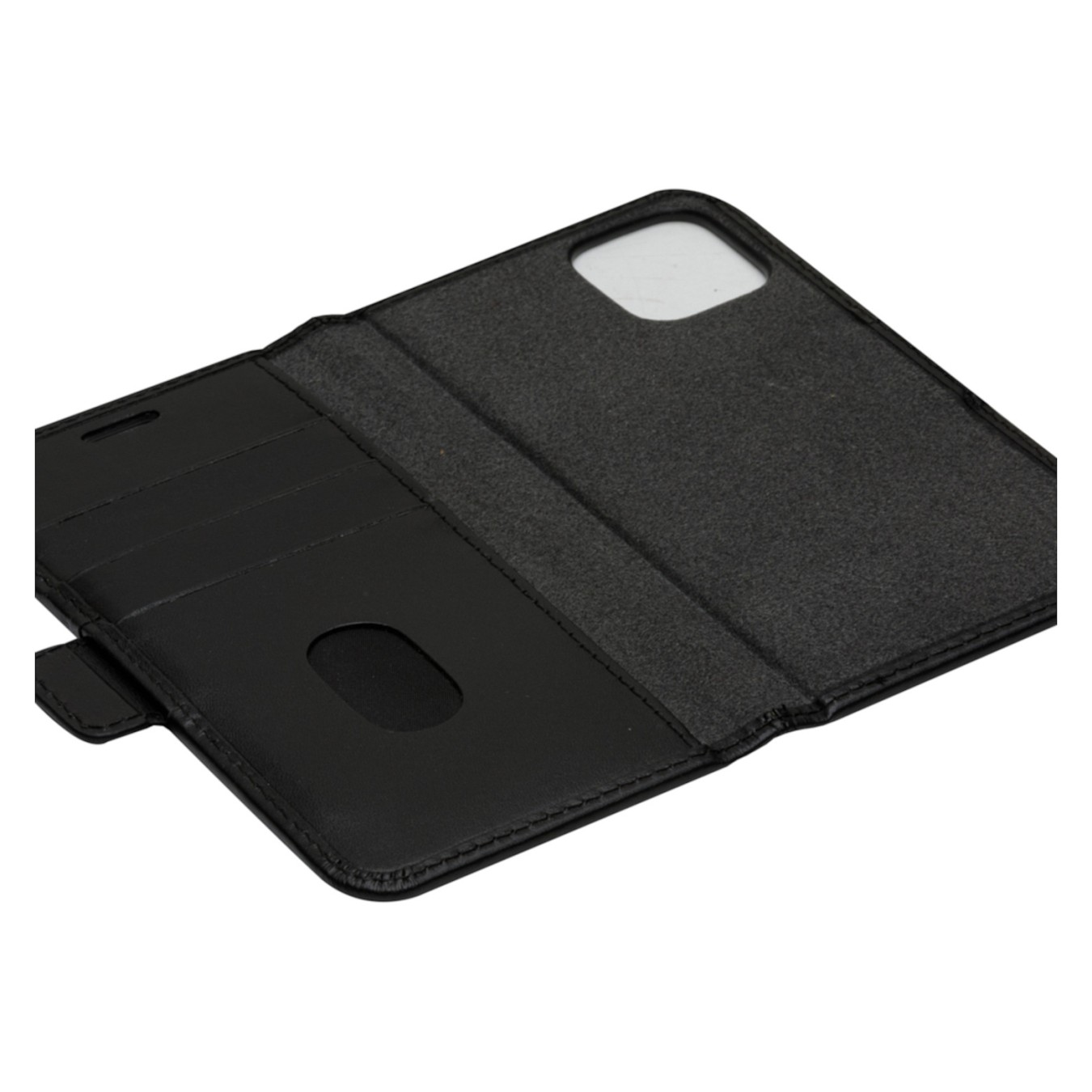 Buy dbramante1928 Lynge - Flip-Hlle fr Mobiltelefon - genarbtes Leder - Schwarz - fr Apple iPhone 12 mini in Cyprus, Nicosia, Li