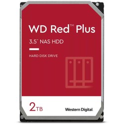 Western Digital Red Plus WD20EFPX 2TB 3.5" SATA III 5400 RPM 64MB Cache NAS HDD — Buy in Cyprus with Fast Delivery