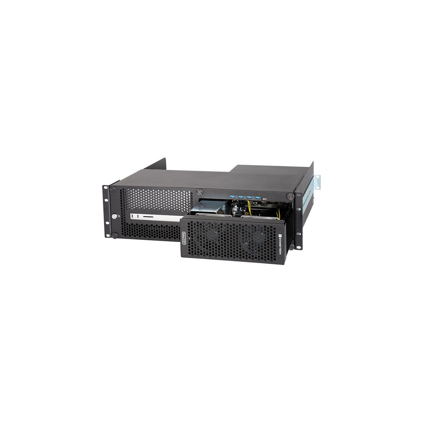 Buy Sonnet Sonnet xMac Studio - Echo II DV module (schwarz, 3 Hheneinheiten) in Cyprus, Nicosia, Limassol, Larnaka, Pafos