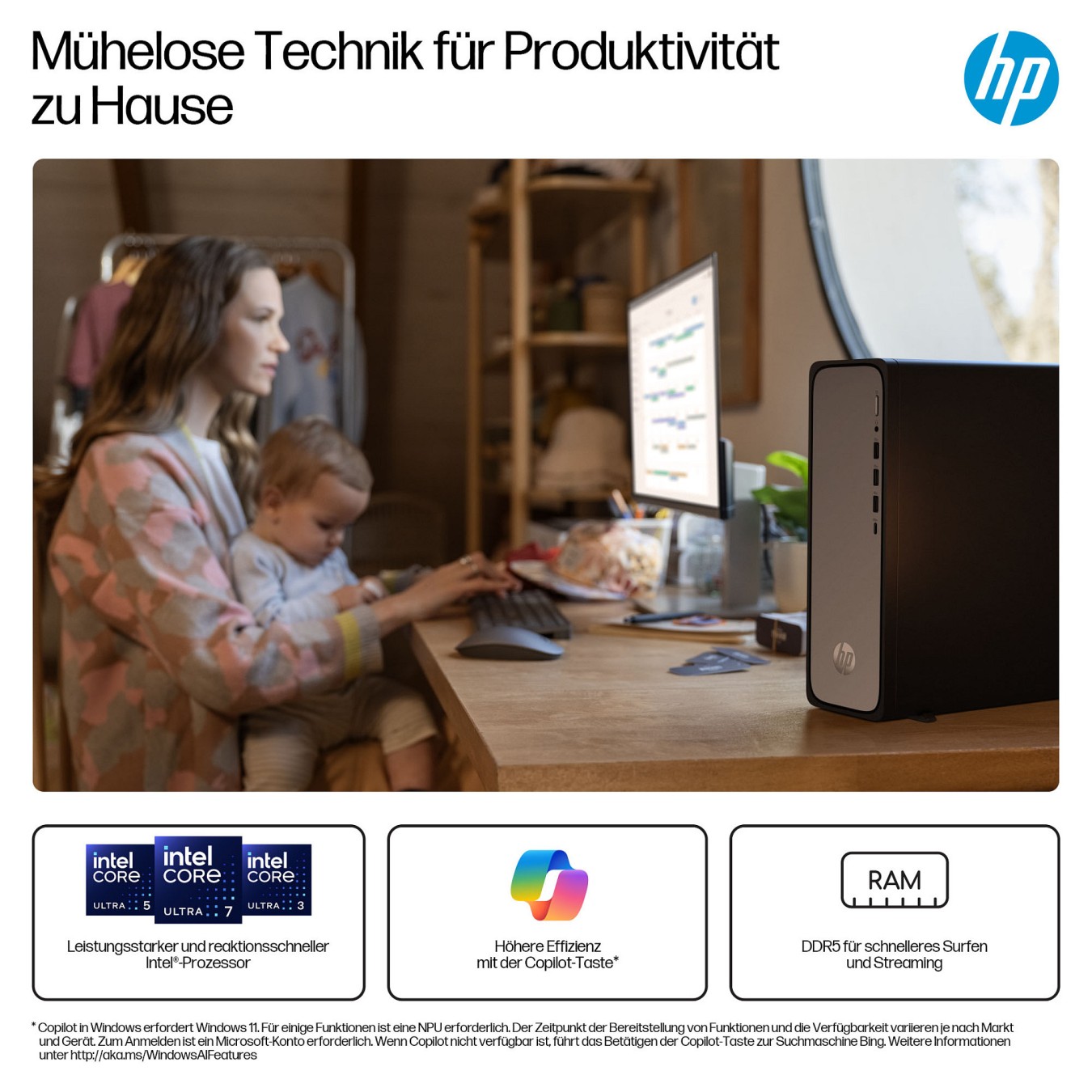 Buy HP OmniDesk S03-0015ng N300 8GB 512SSD W11 Home in Cyprus, Nicosia, Limassol, Larnaka, Pafos