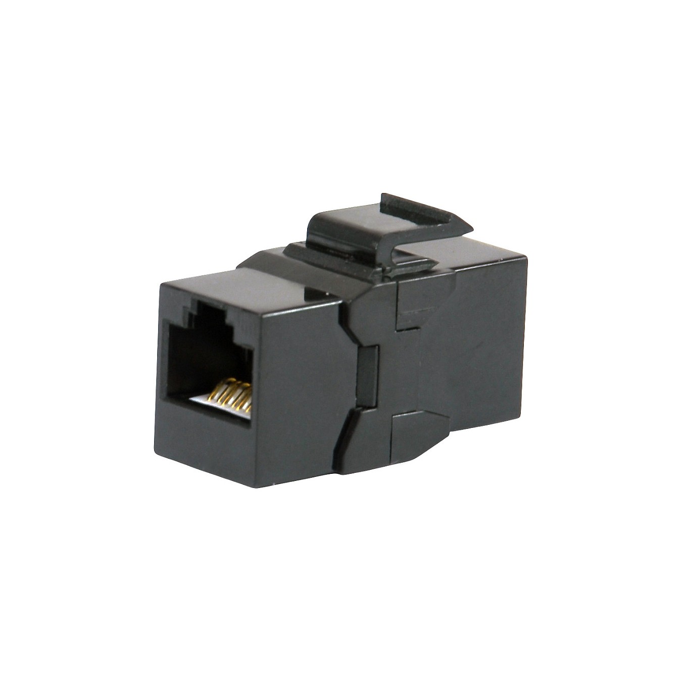 Buy Keystone-Koppler ungeschirmt Cat6A 2xRJ45 8Stk sw in Cyprus, Nicosia, Limassol, Larnaka, Pafos