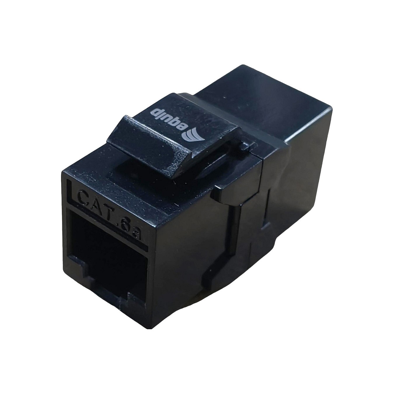 Buy Keystone-Koppler ungeschirmt Cat6A 2xRJ45 8Stk sw in Cyprus, Nicosia, Limassol, Larnaka, Pafos