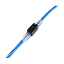 Buy Keystone-Koppler ungeschirmt Cat6A 2xRJ45 8Stk sw in Cyprus, Nicosia, Limassol, Larnaka, Pafos