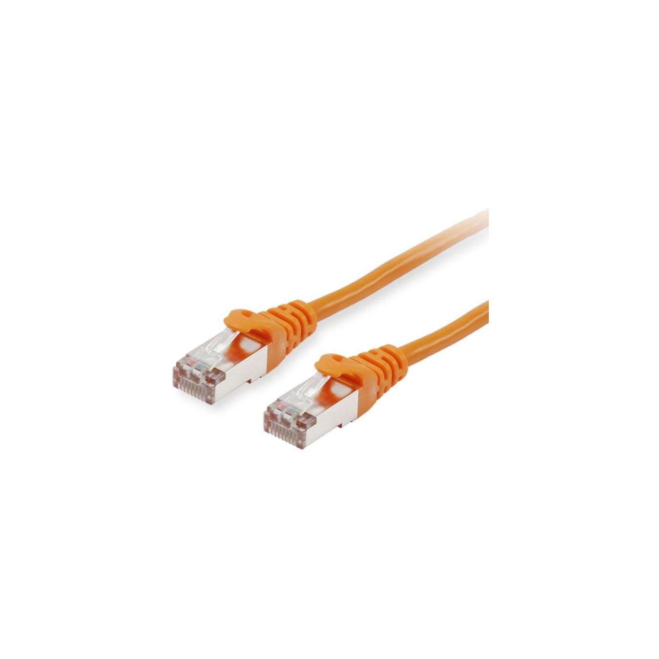 Buy Equip Patchkabel Cat6 S FTP 2xRJ45 50.00m orange LSZH Polybeutel in Cyprus, Nicosia, Limassol, Larnaka, Pafos
