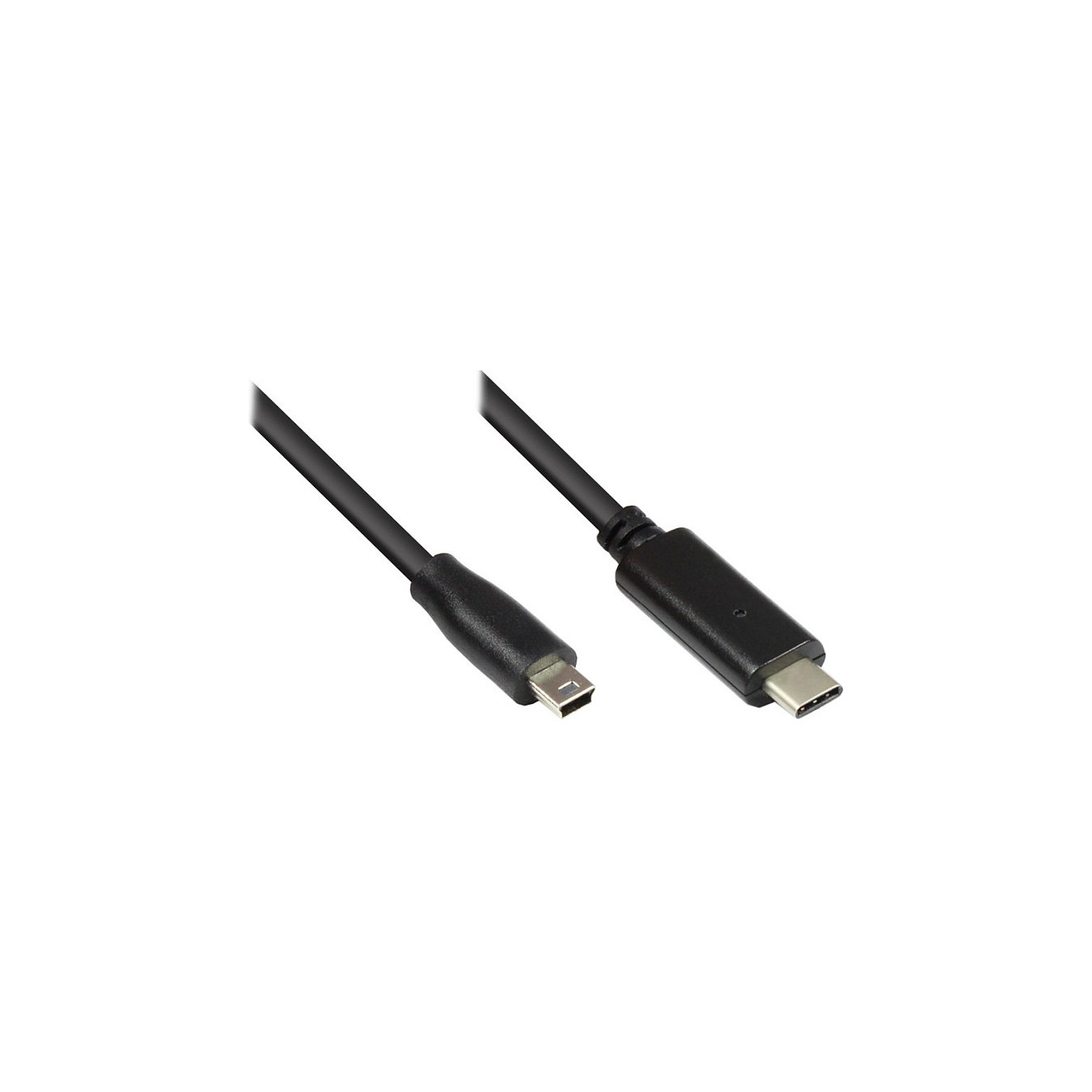 Buy Good Connections USB2.0 Kabel C-Mini B5pol. schw. 1m in Cyprus, Nicosia, Limassol, Larnaka, Pafos