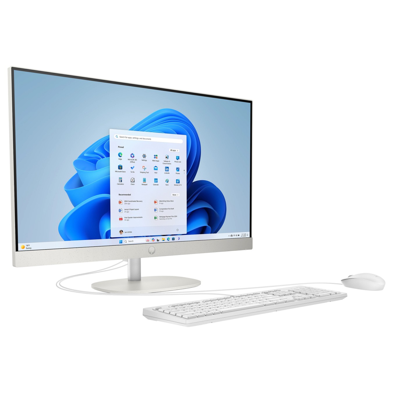 Buy AIO HP All-in-One PC 27-cr2150ng CU5 225U 16GB 512SSD W11 Home in Cyprus, Nicosia, Limassol, Larnaka, Pafos