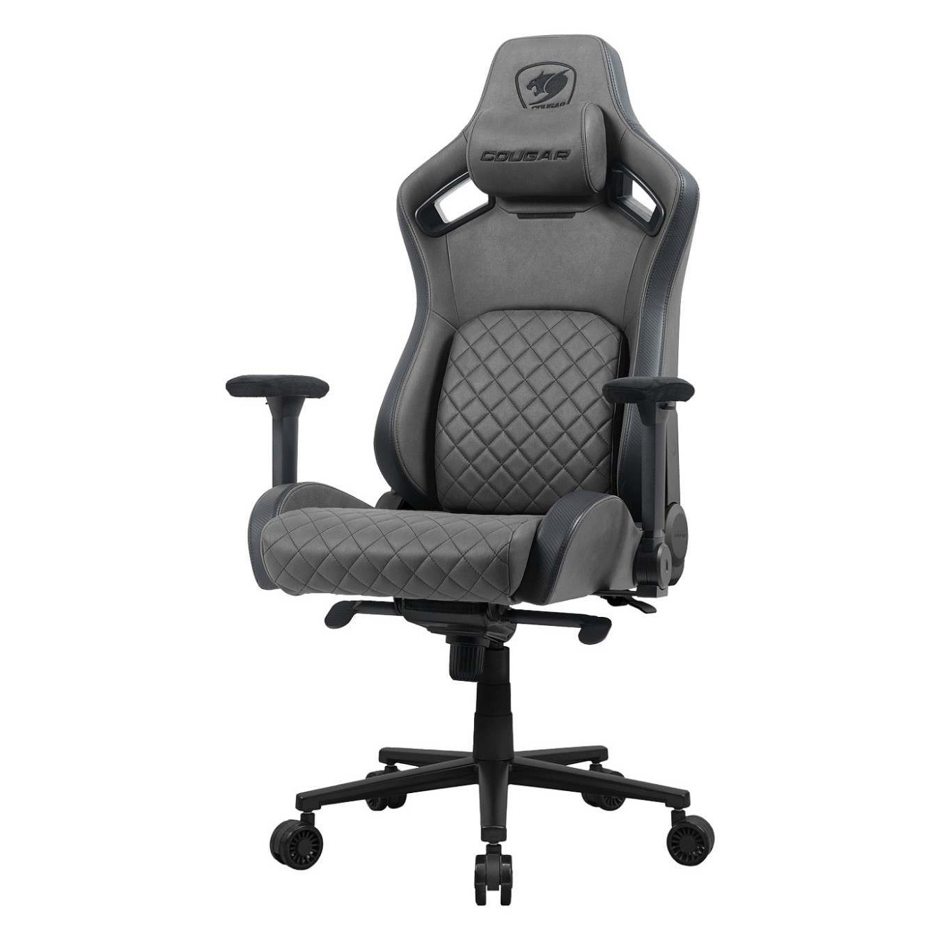Buy COUGAR Gaming-Stuhl Defensor S Jet Gray F in Cyprus, Nicosia, Limassol, Larnaka, Pafos