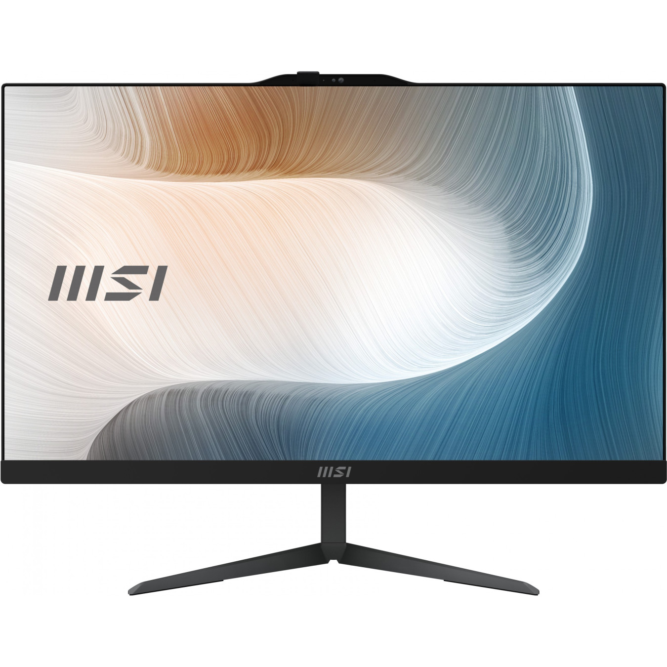 MSI Modern AM242P 1M-1204DE - 23.8" FHD IPS - Intel Core i3-100U - 16GB DDR5 - 256GB SSD - Black - Windows 11 Pro