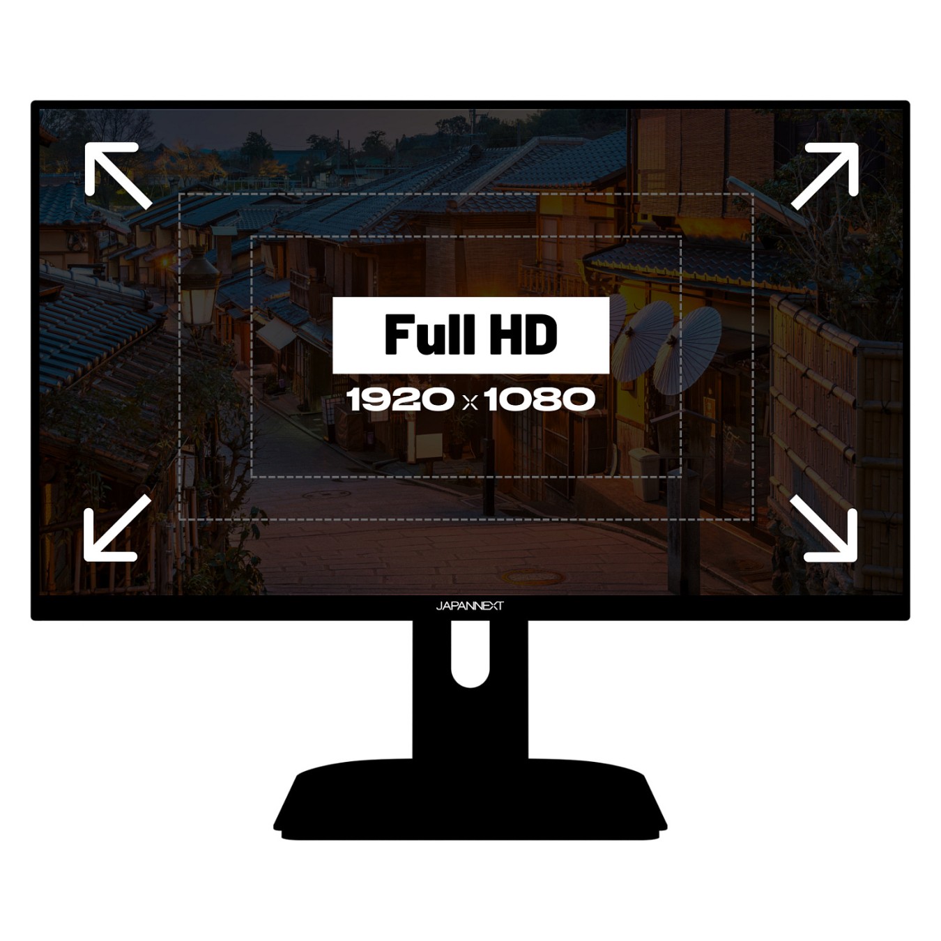 Buy JapanNext FHD Gaming Monitor 60,452cm (23,8') in Cyprus, Nicosia, Limassol, Larnaka, Pafos