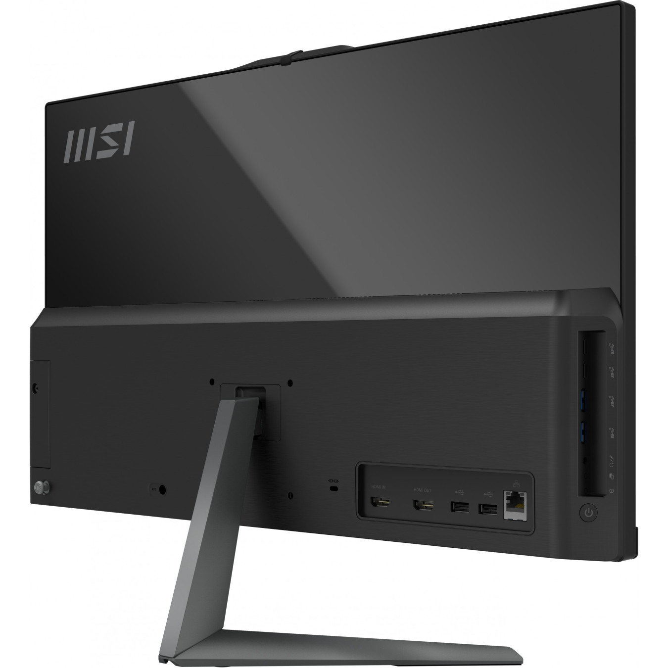 MSI Modern AM242P 1M-1204DE - 23.8" FHD IPS - Intel Core i3-100U - 16GB DDR5 - 256GB SSD - Black - Windows 11 Pro