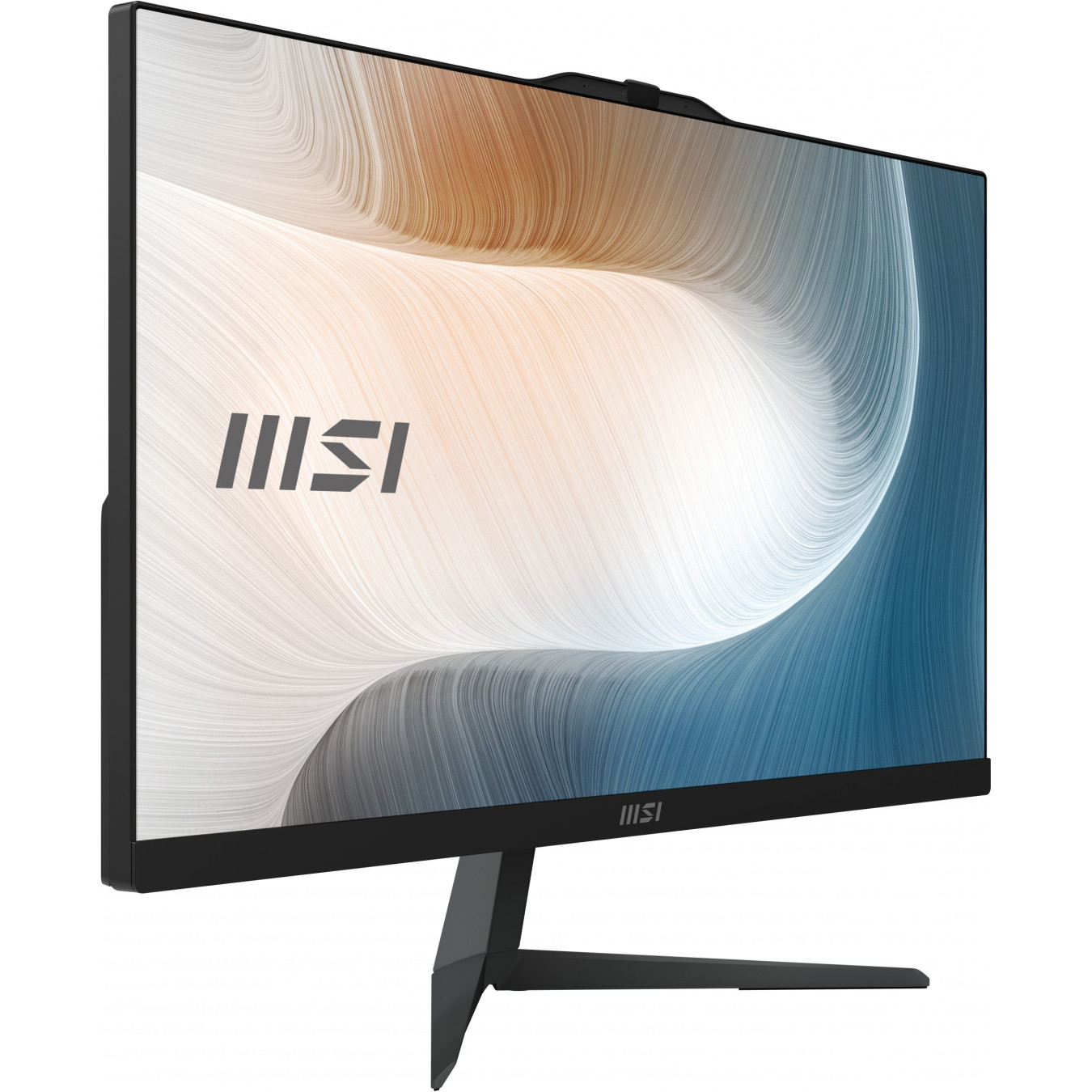 MSI Modern AM242P 1M-1204DE - 23.8" FHD IPS - Intel Core i3-100U - 16GB DDR5 - 256GB SSD - Black - Windows 11 Pro