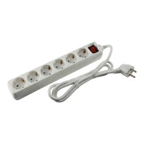 Buy Str. 6er Steckdose white Schalter in Cyprus, Nicosia, Limassol, Larnaka, Pafos
