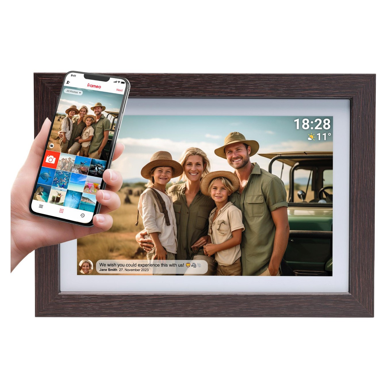 Buy Denver Frameo PFF-1042DW 25,4cm (10,1 ) 16GB in Cyprus, Nicosia, Limassol, Larnaka, Pafos