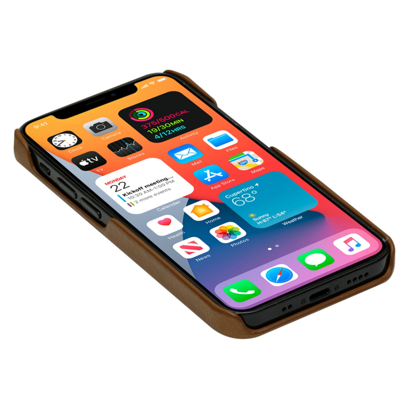 Buy dbramante1928 Lynge - Flip-Hlle fr Mobiltelefon - genarbtes Leder - Hellbraun - fr Apple iPhone 12 mini in Cyprus, Nicosia, 
