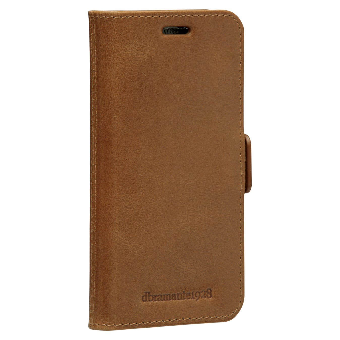 Buy dbramante1928 Lynge - Flip-Hlle fr Mobiltelefon - genarbtes Leder - Hellbraun - fr Apple iPhone 12 mini in Cyprus, Nicosia, 