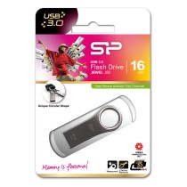 Buy STICK Silicon Power USB STICK 16GB USB3.0 J80 Silver Zinc Alu. in Cyprus, Nicosia, Limassol, Larnaka, Pafos