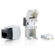 Buy Keystone Jack ungeschirmt Cat6 LSA Prem. wzf.8Stk sw Polybeutel in Cyprus, Nicosia, Limassol, Larnaka, Pafos