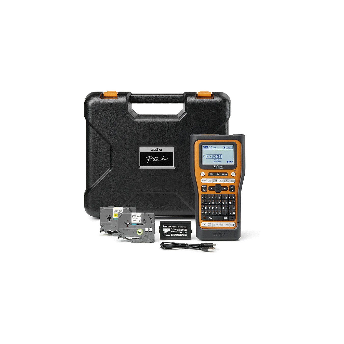 Buy Brother P-touch E560BT Handheld Beschrifter mit Systemkoffer in Cyprus, Nicosia, Limassol, Larnaka, Pafos