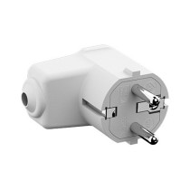 Buy BACHMANN Montage-Winkelstecker wei, CEE 7 7 2-polig mit Schutzkontakt in Cyprus, Nicosia, Limassol, Larnaka, Pafos