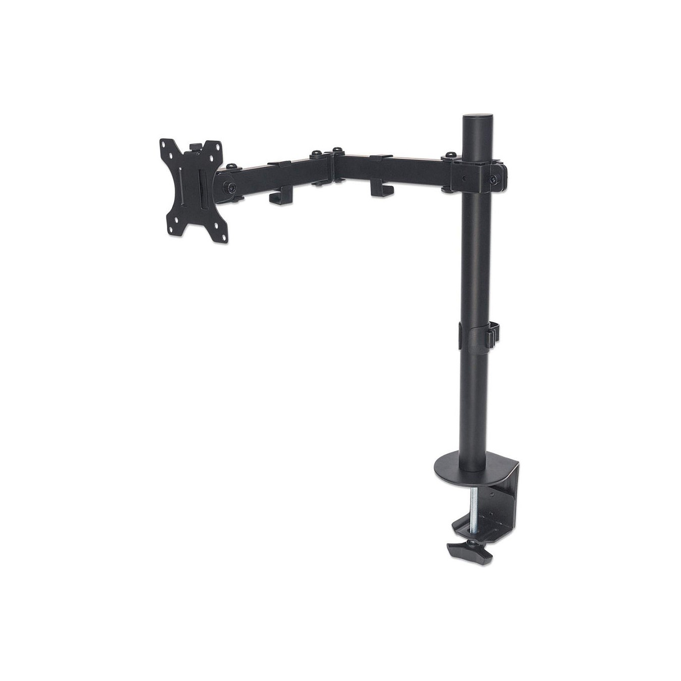 Buy MANHATTAN Monitorarm fuer ein Display von 33,02-81,28 13Z-32Z bis 8kg 2-fach schwenkbar + -45Grad neigbar 360Grad sch... in 