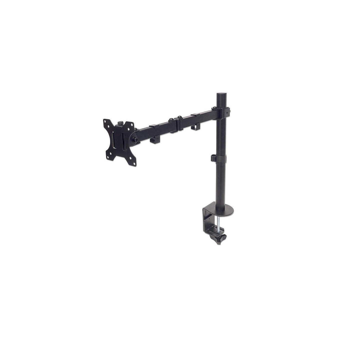 Buy MANHATTAN Monitorarm fuer ein Display von 33,02-81,28 13Z-32Z bis 8kg 2-fach schwenkbar + -45Grad neigbar 360Grad sch... in 