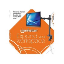 Buy MANHATTAN Monitorarm fuer ein Display von 33,02-81,28 13Z-32Z bis 8kg 2-fach schwenkbar + -45Grad neigbar 360Grad sch... in 