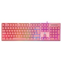 Buy Deltaco Gaming Tastatur USB, RGB pink in Cyprus, Nicosia, Limassol, Larnaka, Pafos