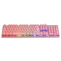 Buy Deltaco Gaming Tastatur USB, RGB pink in Cyprus, Nicosia, Limassol, Larnaka, Pafos