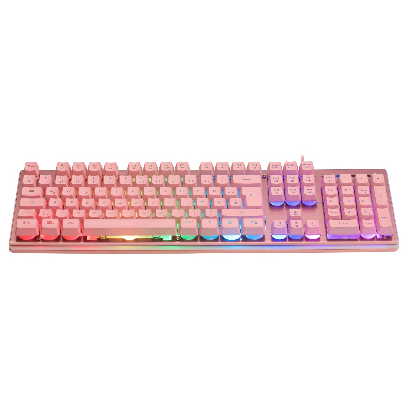 Buy Deltaco Gaming Tastatur USB, RGB pink in Cyprus, Nicosia, Limassol, Larnaka, Pafos