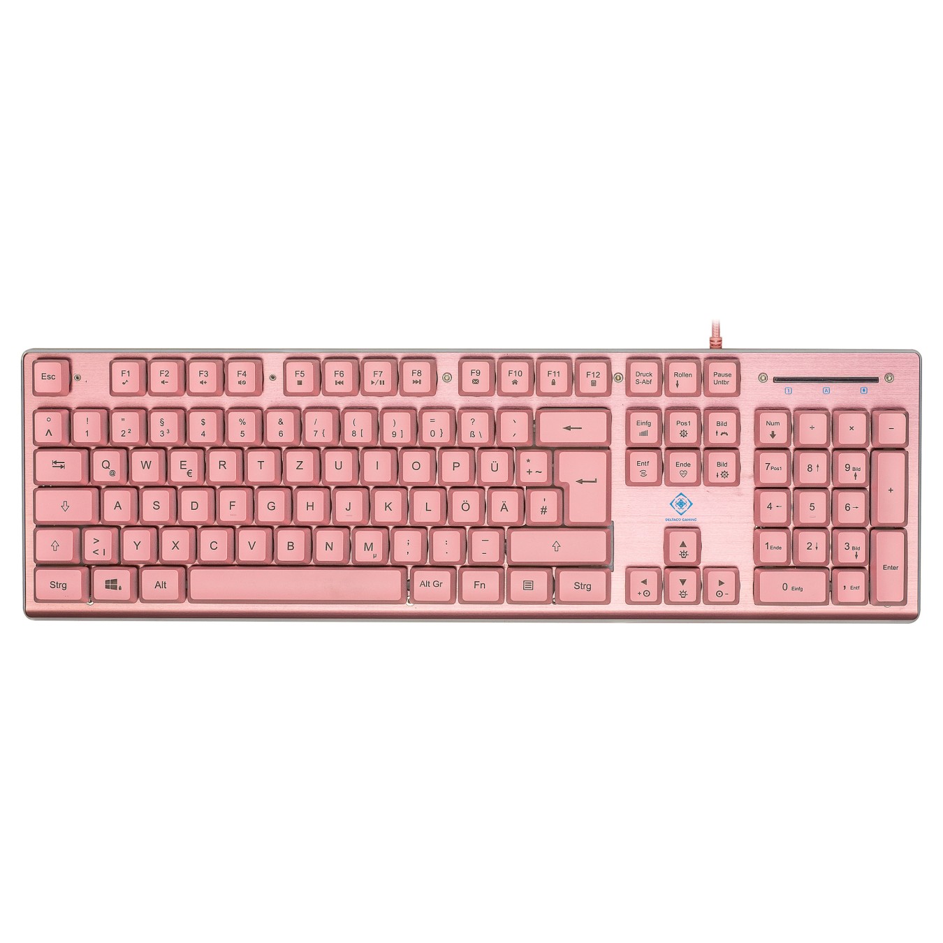 Buy Deltaco Gaming Tastatur USB, RGB pink in Cyprus, Nicosia, Limassol, Larnaka, Pafos