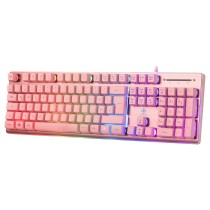 Buy Deltaco Gaming Tastatur USB, RGB pink in Cyprus, Nicosia, Limassol, Larnaka, Pafos