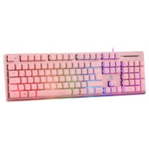 Buy Deltaco Gaming Tastatur USB, RGB pink in Cyprus, Nicosia, Limassol, Larnaka, Pafos