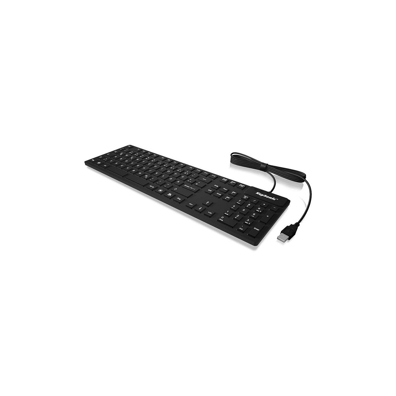 Buy KeySonic KSK-8030IN (FR) Industrietastatur 105T black bulk in Cyprus, Nicosia, Limassol, Larnaka, Pafos