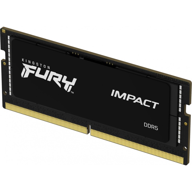 Buy Kingston FURY Impact 32GB (2x16GB) DDR5-6400 SODIMM CL38 XMP 3.0 - Black in Cyprus, Nicosia, Limassol, Larnaka, Pafos