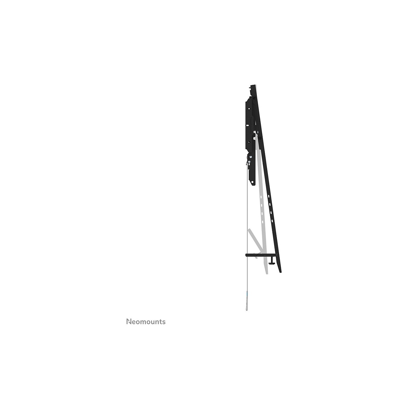 Buy Neomounts LEVEL-750 - Befestigungskit - für TV - schwerlast - verriegelbar - Stahl - Schwarz - Bildschirmgröße: 109-2... in 