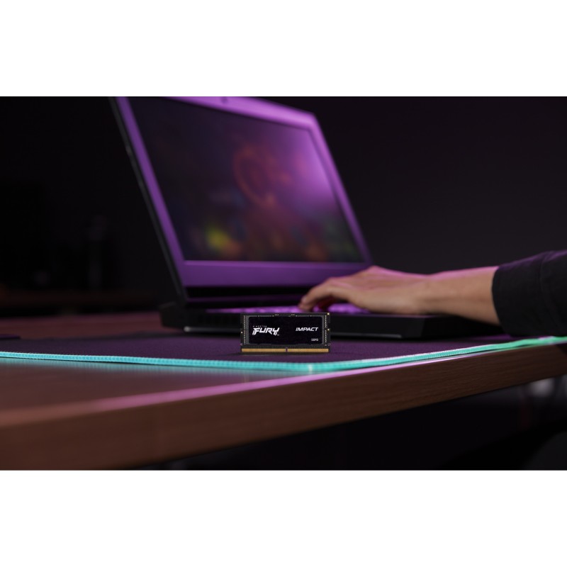 Buy Kingston FURY Impact 32GB (2x16GB) DDR5-6400 SODIMM CL38 XMP 3.0 - Black in Cyprus, Nicosia, Limassol, Larnaka, Pafos
