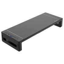 Buy Equip Monitortischerhöhung 4xUSB-A USB-C + 25Kg schwarz in Cyprus, Nicosia, Limassol, Larnaka, Pafos