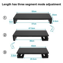 Buy Equip Monitortischerhöhung 4xUSB-A USB-C + 25Kg schwarz in Cyprus, Nicosia, Limassol, Larnaka, Pafos